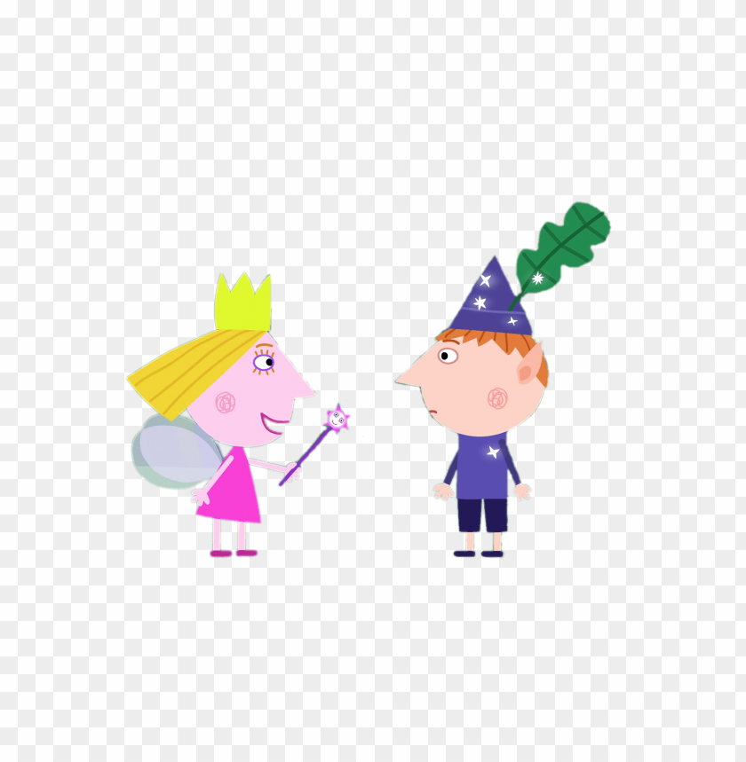 Holly Putting Spell On Ben Clipart Png Photo - 65910