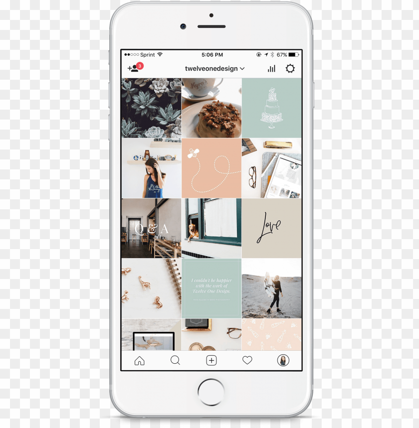 Home Home Instagram Mockup Iphone Instagram Mockup Png Image With Transparent Background Toppng