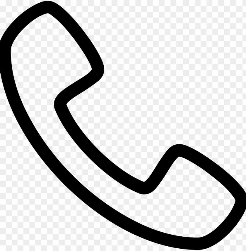 Download Hone Handset Svg Png Icon Free Download 427386 Black Clip Art Phone Handset Png Image With Transparent Background Toppng