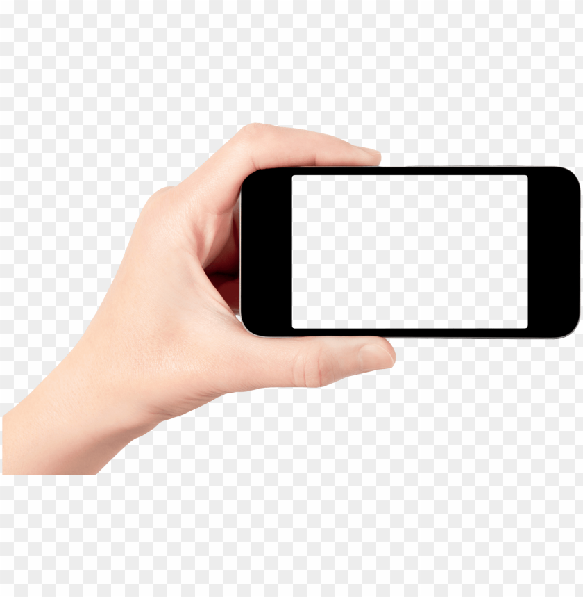 free PNG hone in hand png - hand holding smartphone PNG image with transparent background PNG images transparent
