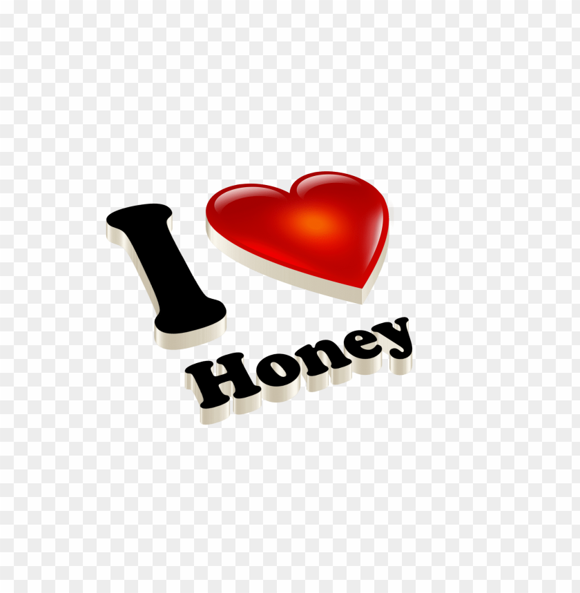 Download honey heart name png images background | TOPpng