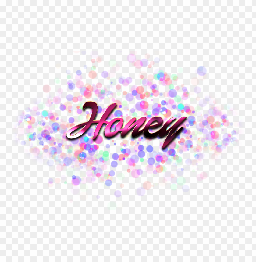 Download honey name logo bokeh png png images background | TOPpng