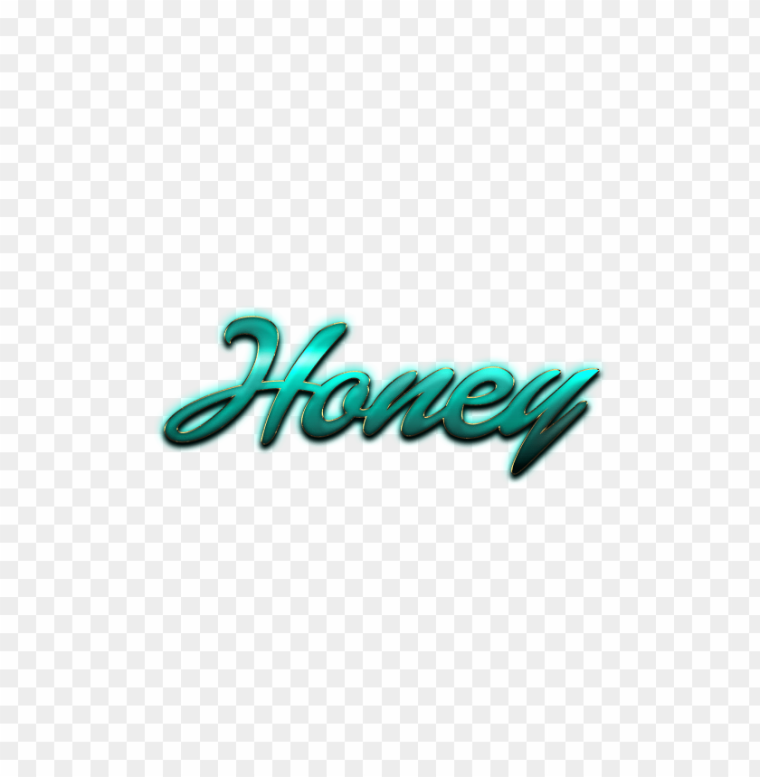 honey name logo png PNG images with transparent backgrounds - Image ID 36557
