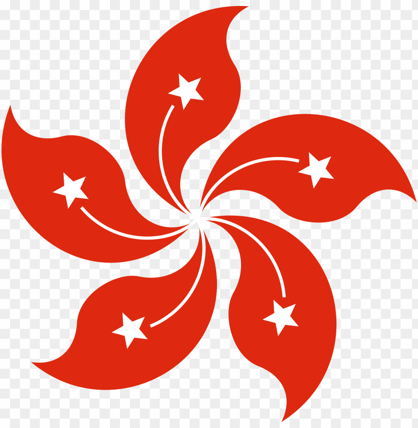 free PNG hong kong logo png - hong kong flag black PNG image with transparent background PNG images transparent