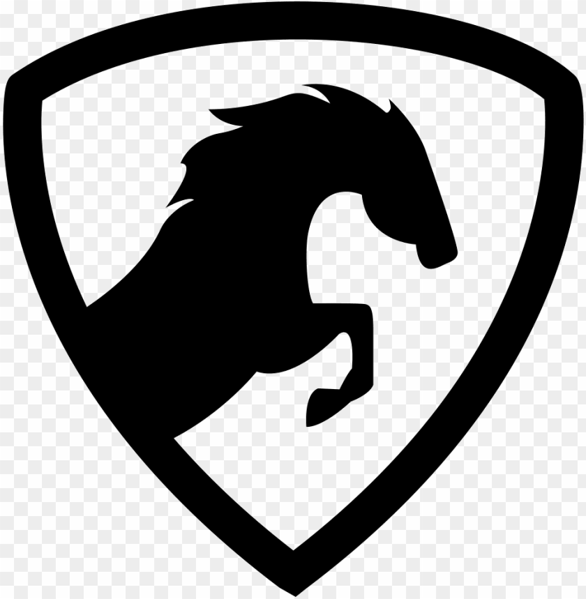 horse head, badge, symbol, medieval, animal, emblem, logo