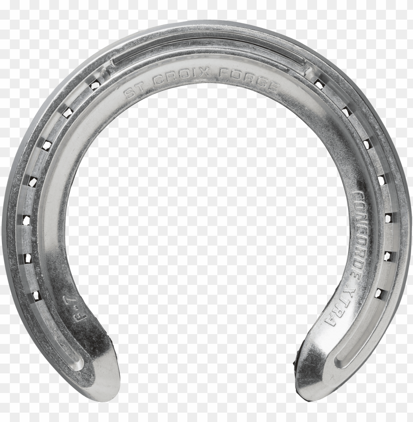 
horseshoe
, 
fabricated
, 
made of metal
, 
duct
, 
calk
