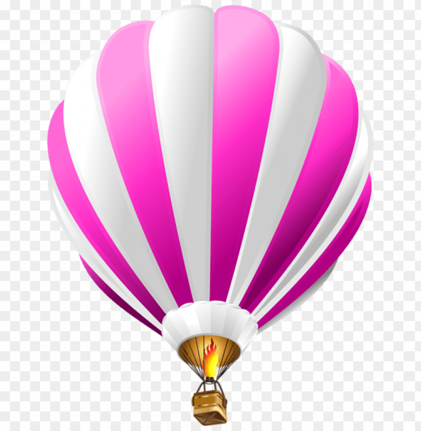 free PNG Download hot air balloon pink transparent clipart png photo   PNG images transparent