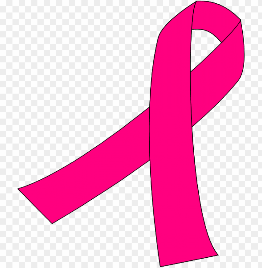 Hot Pink Breast Cancer Ribbon Png Image With Transparent Background Toppng