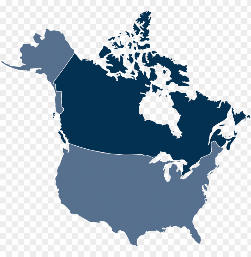 Hoto Gallery North America Map Graphic Png Image With