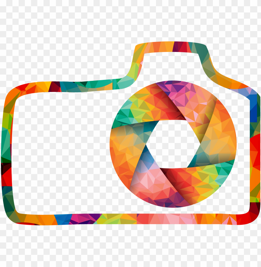 hotographer clipart photography contest - colorful camera logo PNG image  with transparent background | TOPpng