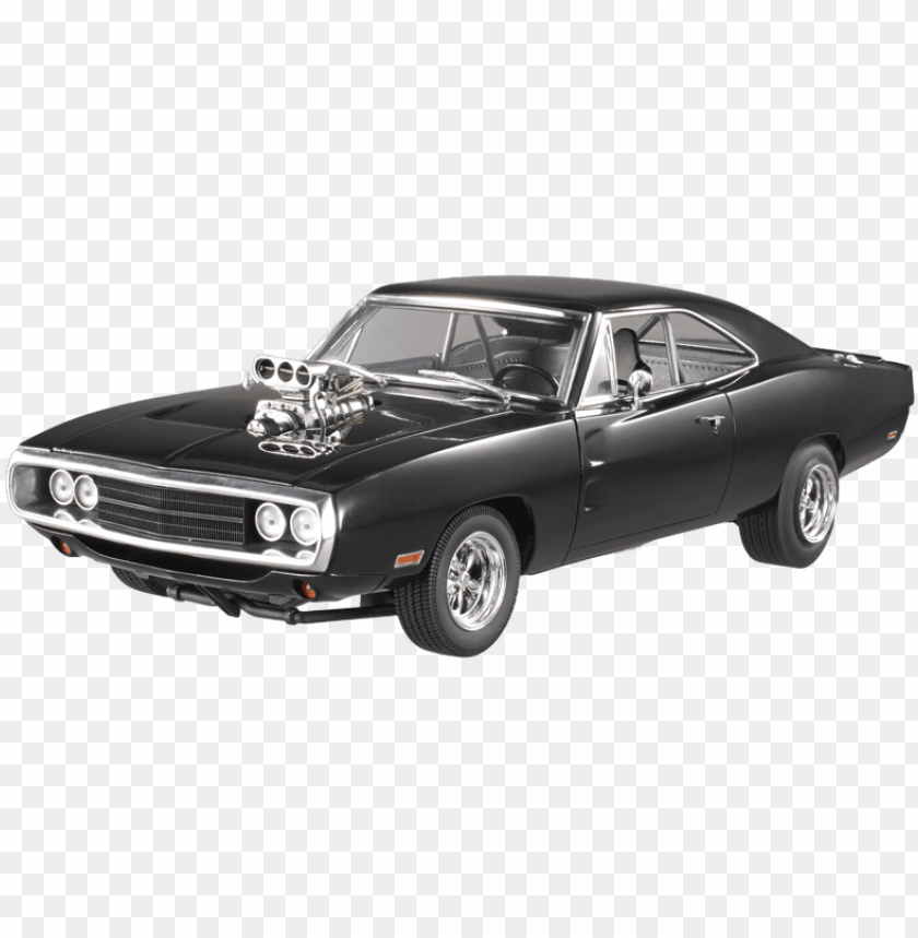 Hotwheel  Dom'  1970 Dodge Charger - Dodge Challenger Dominic Toretto Car PNG Image With Transparent Background