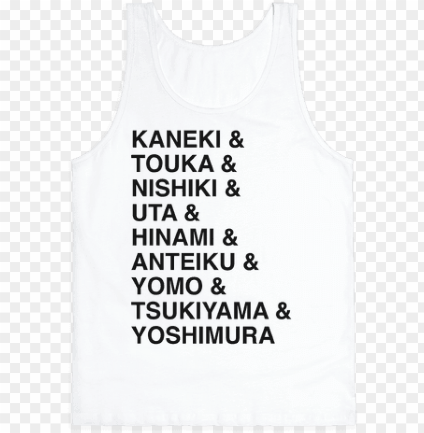 Houls Of Tokyo Tank Top T Shirt Png Image With Transparent