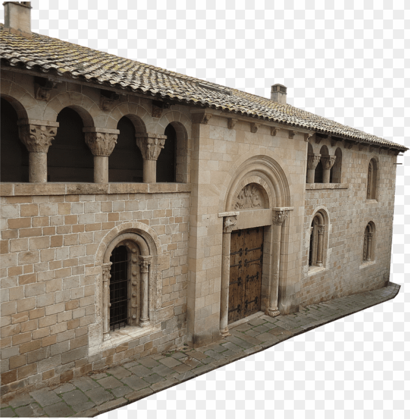 free PNG house, monastery, old, stone, building, architecture - architecture PNG image with transparent background PNG images transparent