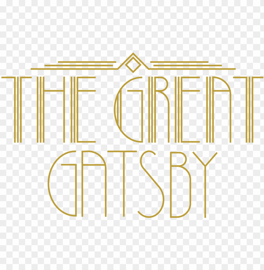 how do powerful quotes in the great gatsby make the - great gatsby logo PNG image with transparent background@toppng.com