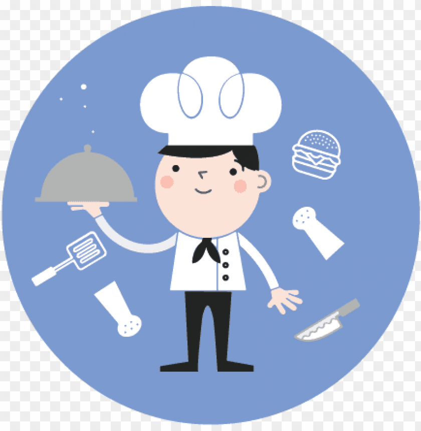 How To Become A Restaurant Owner - Cartoon Restaurant Manager PNG Transparent Background