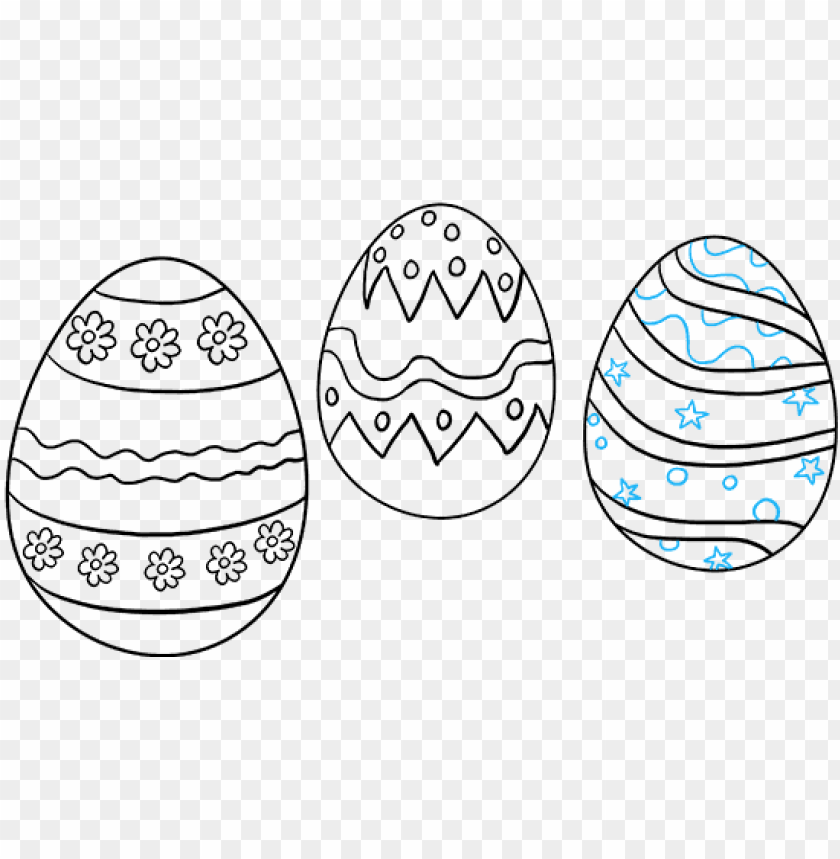 free PNG how to draw easter eggs - easter PNG image with transparent background PNG images transparent