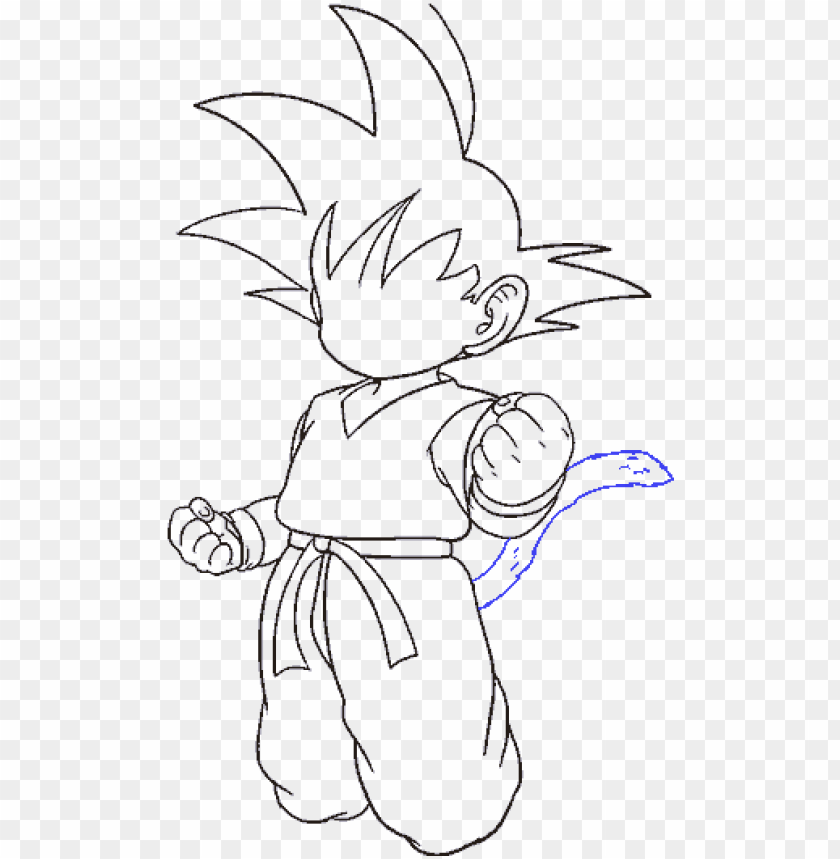 Easy To Draw Ultra Instinct Goku - 894x894 PNG Download - PNGkit