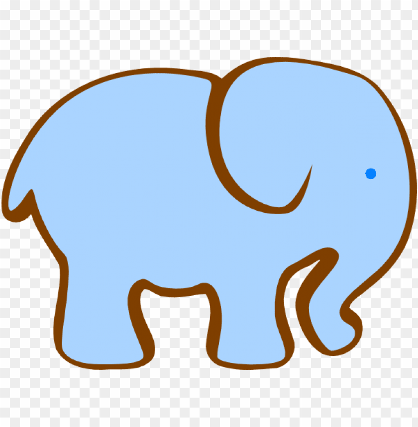 free PNG how to set use large blue elephant svg vector PNG image with transparent background PNG images transparent