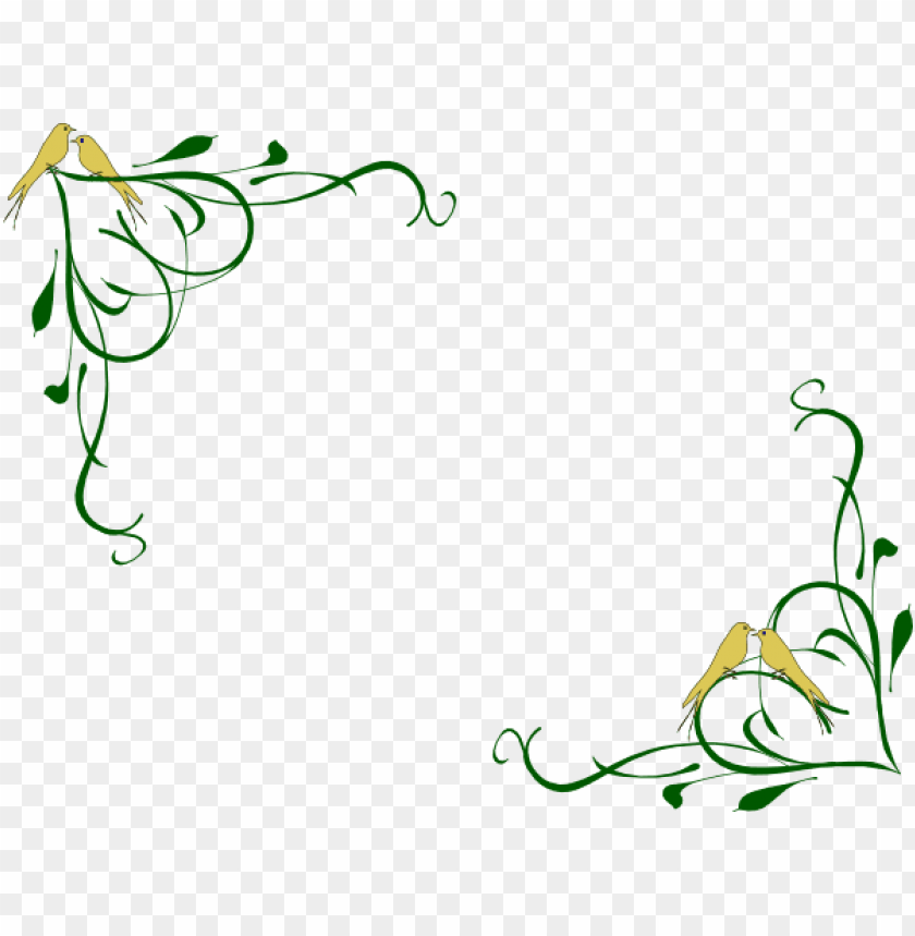 how to set use love birds in the corners svg vector PNG image with transparent background@toppng.com