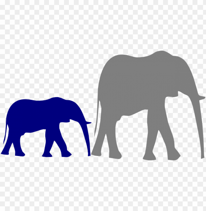 How To Set Use Mother And Baby Elephant Svg Vector Png Image With Transparent Background Toppng