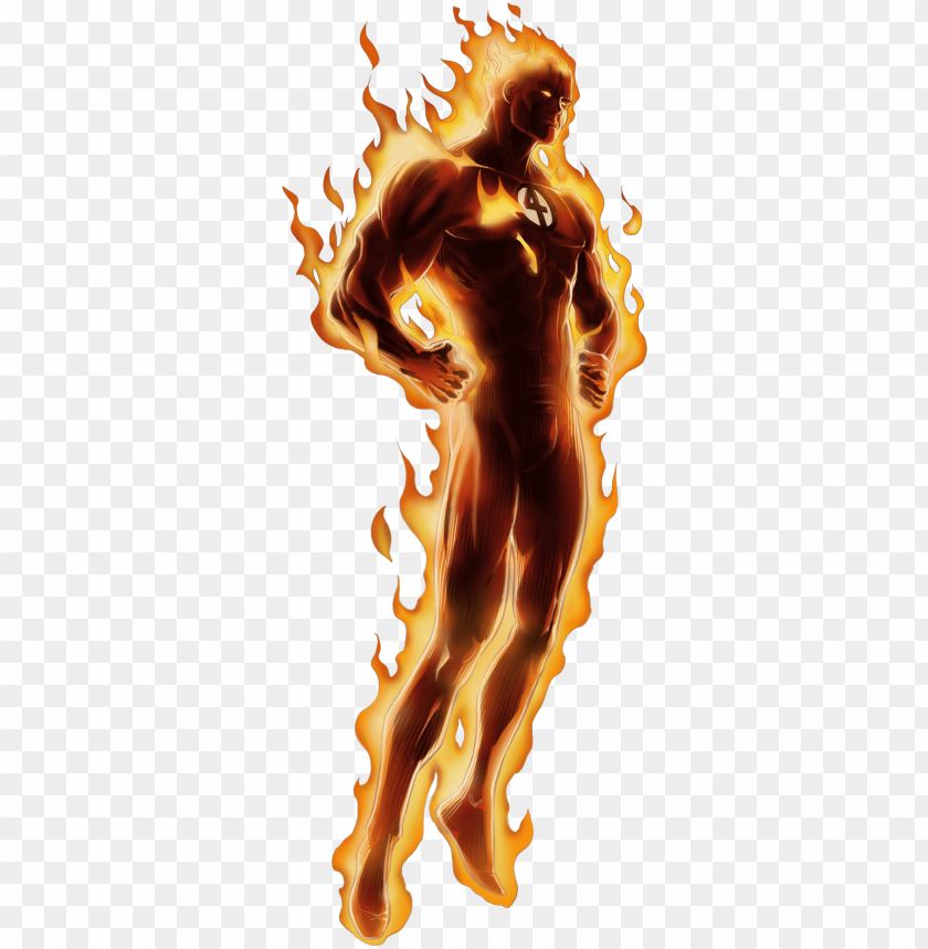 Human Torch Standing PNG Transparent With Clear Background ID 77047