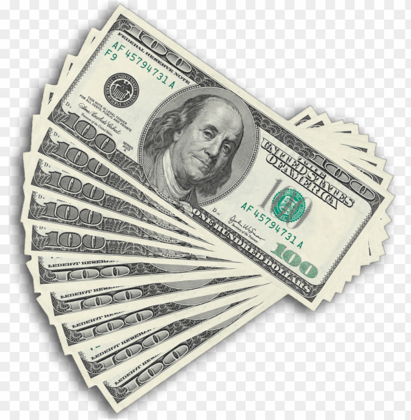 Hundred Dollar Bills Png Image With Transparent Background Toppng