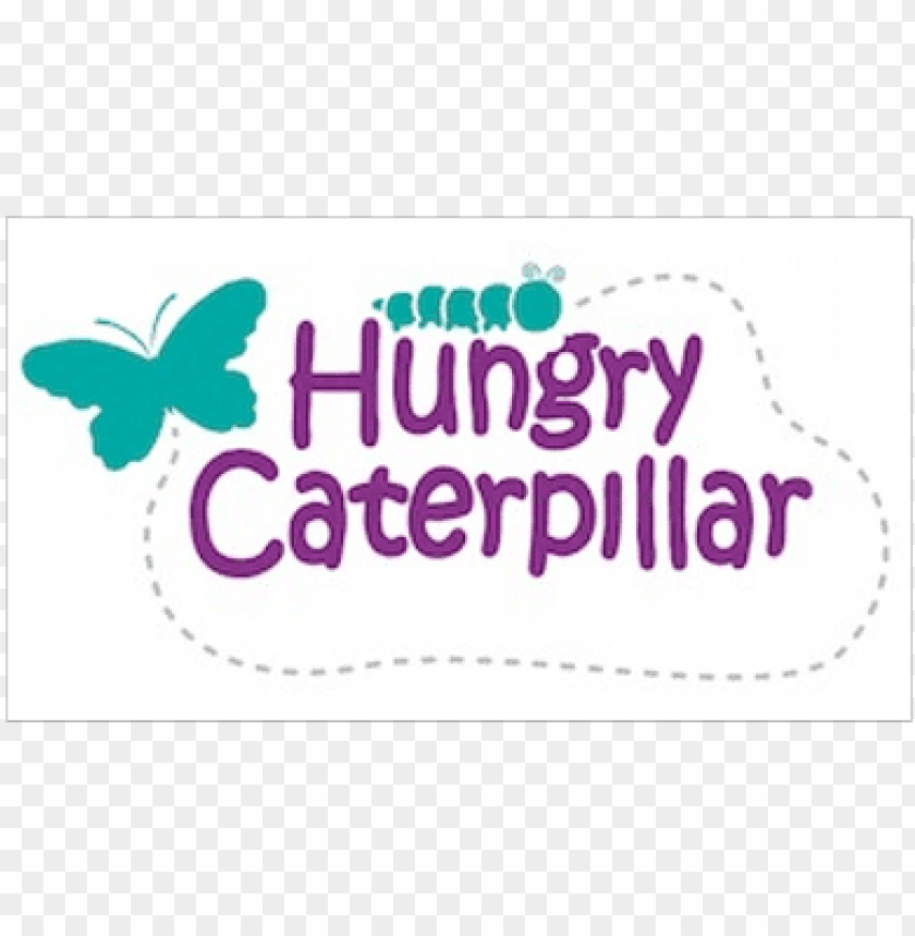 Hungry Caterpillars Butterfly PNG Image With Transparent Background