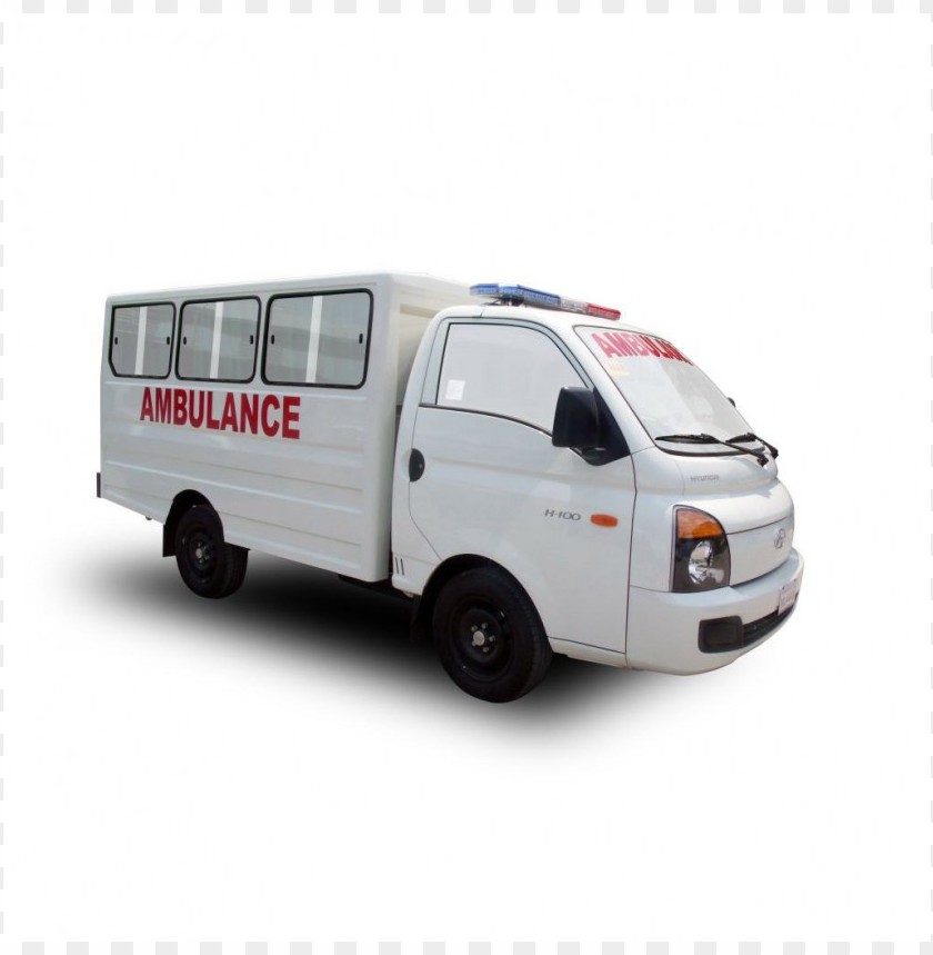 Hyundai Ambulance PNG Image With Transparent Background
