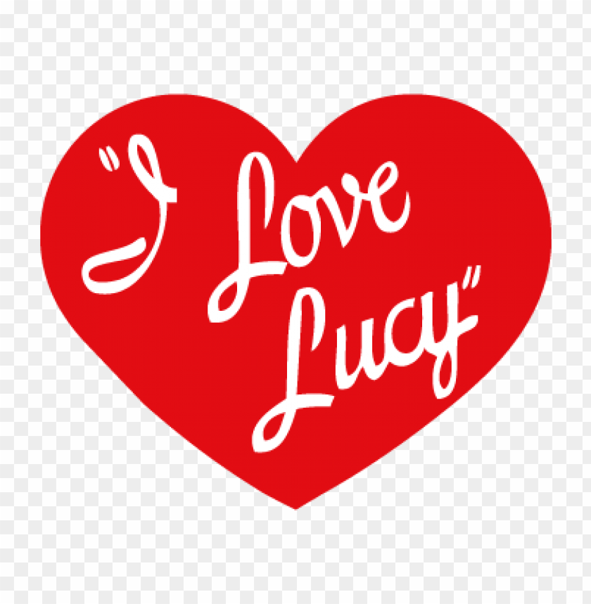 i love lucy vector logo free download - 465541