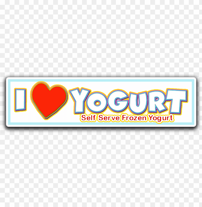 i love yogurt PNG transparent with Clear Background ID 441985