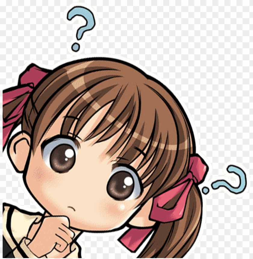 Confused Anime Girl