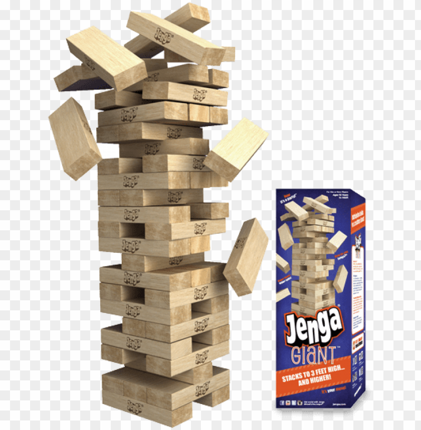 Iant Jenga 54 Pcs Jenga Giant Genuine Hardwood Game Png Image With Transparent Background Toppng - roblox giant donation image png