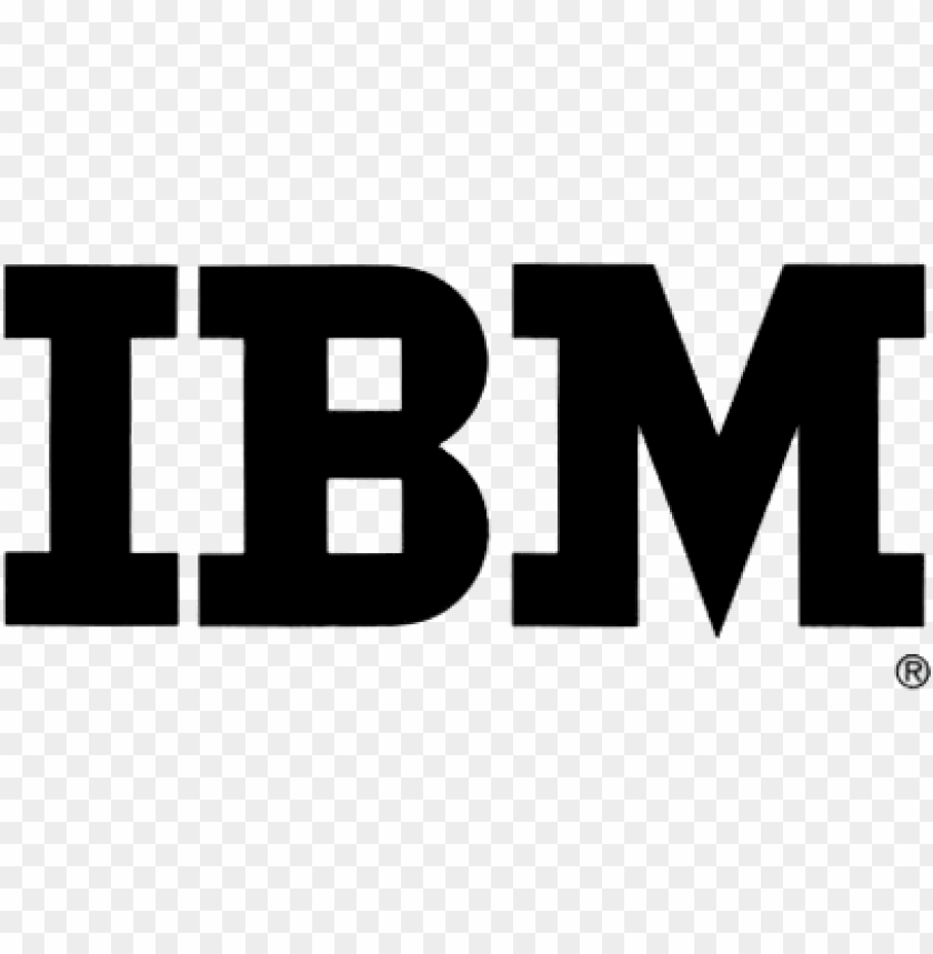 IBM white logo PNG transparent image download, size: 1800x664px