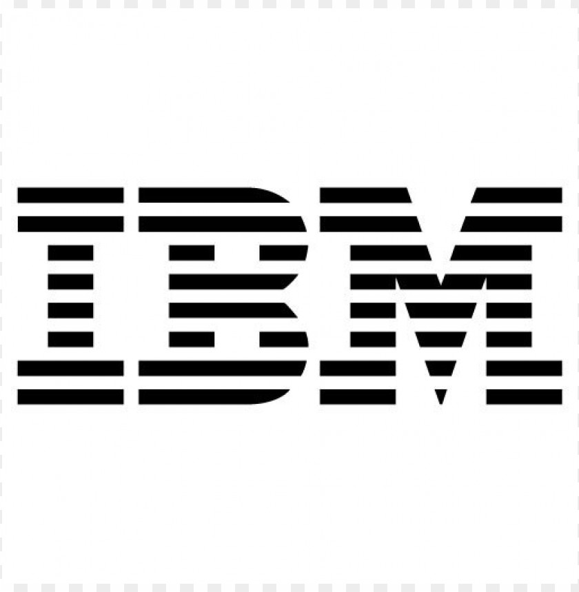  ibm logo vector black download - 461882