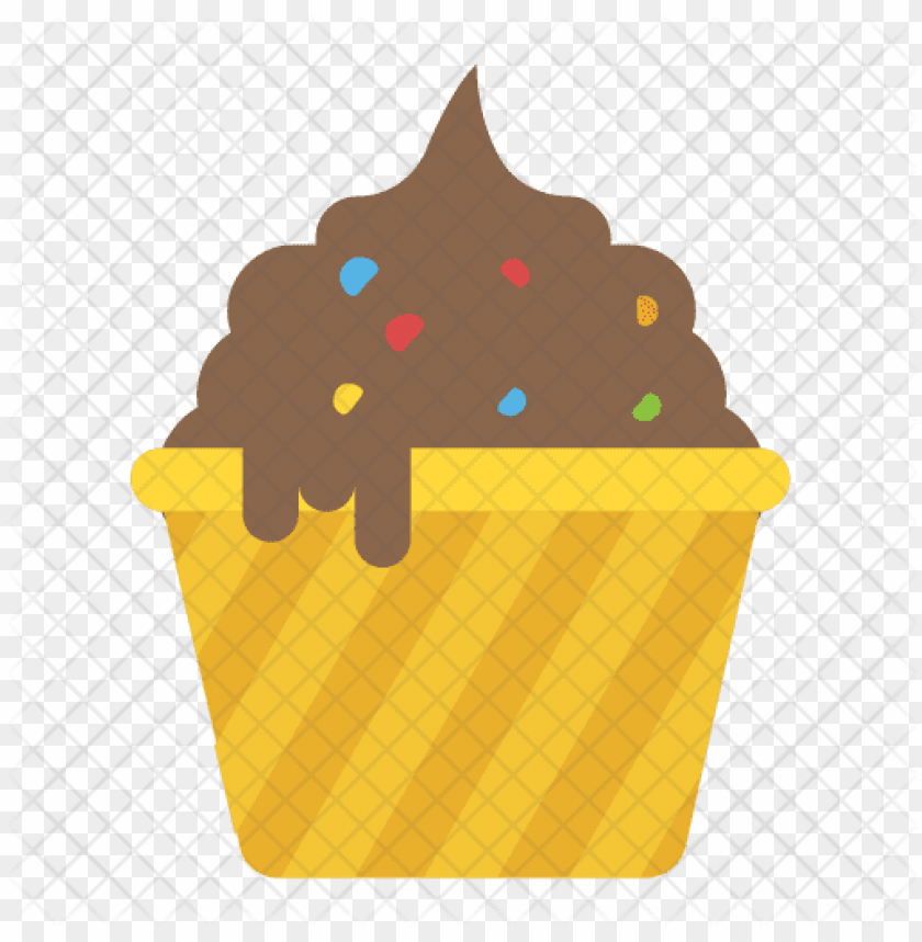 ice-cream cup icon - dessert, dessert