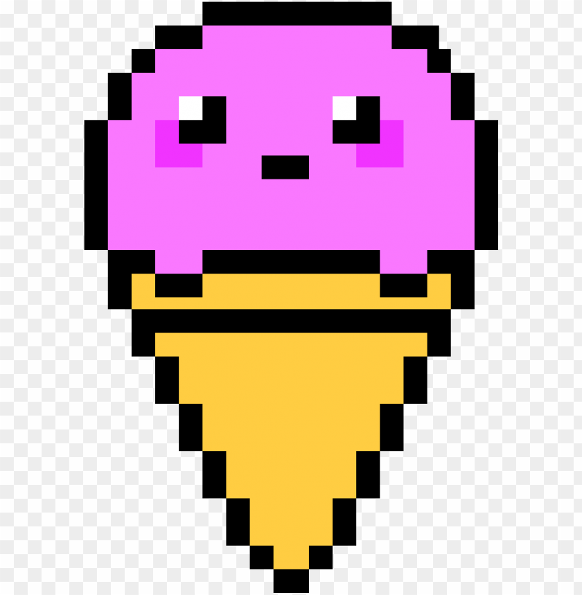ice cream pixel art easy cute pixel art PNG transparent with Clear Background ID 237008