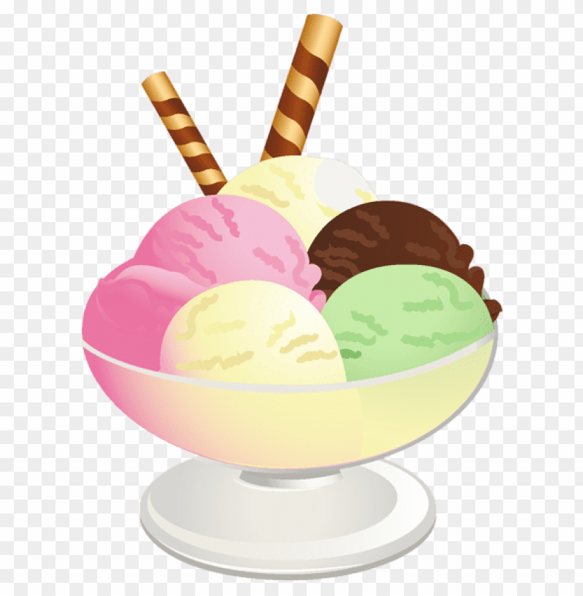 ice cream sundae PNG images with transparent backgrounds - Image ID 55451
