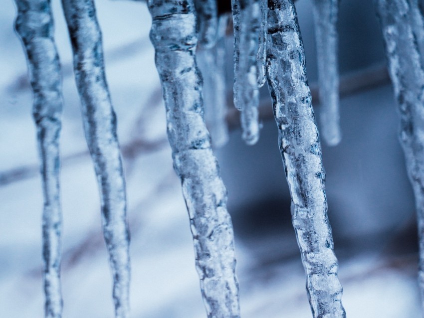 icicles, ice, winter, frost, frozen