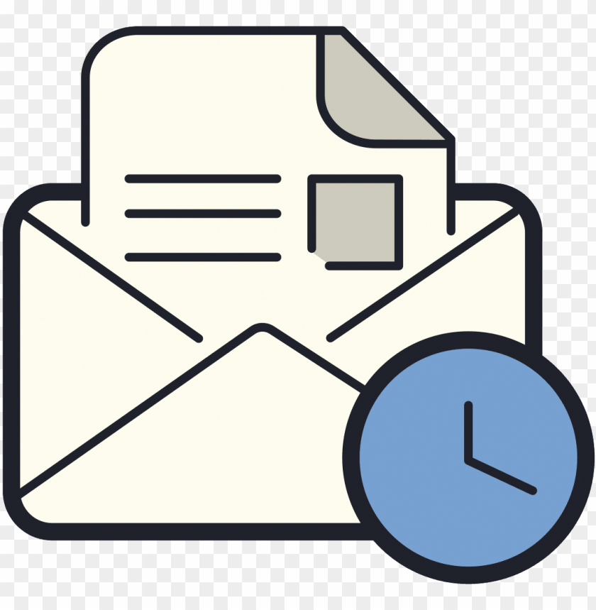 open envelope, digital clock, clock, envelope, clock face, open sign