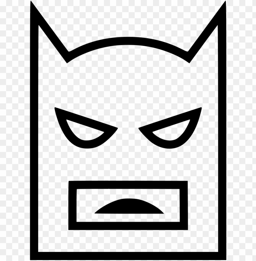 icon batman white batman joker - icon batman white png - Free PNG Images@toppng.com