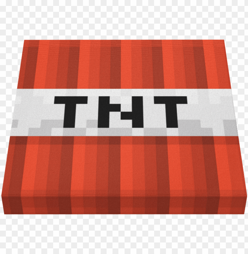 Ics On Canvas Tnt Minecraft Png Image With Transparent Background Toppng