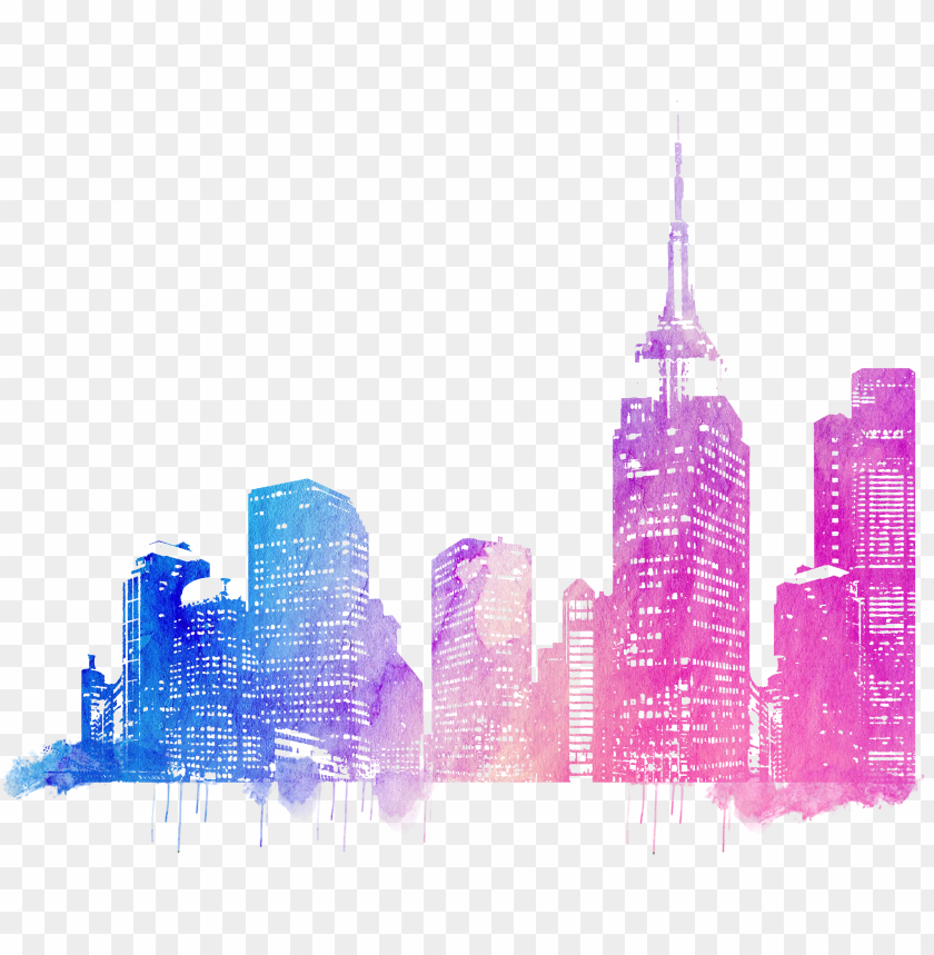 free PNG icture library library cities skylines colorful transprent - city skyline drawi PNG image with transparent background PNG images transparent