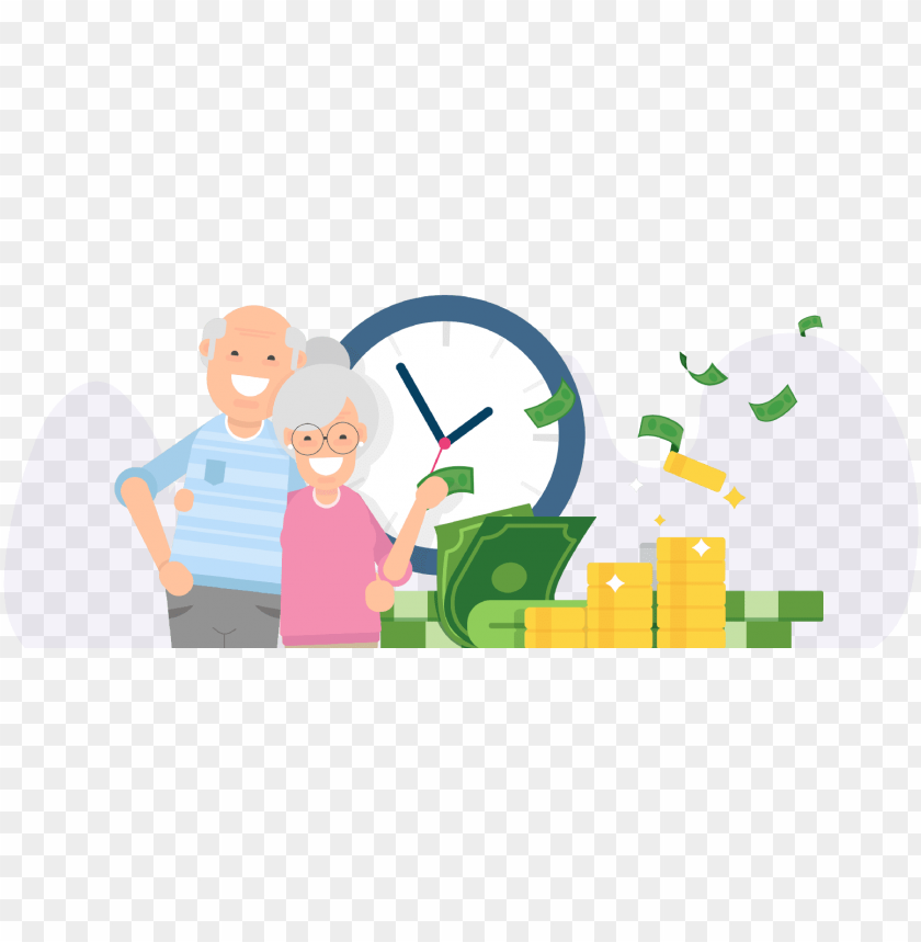Icture Transparent Download Smarter Retirement Planning Retirement Planning Cartoon Png Image With Transparent Background Toppng