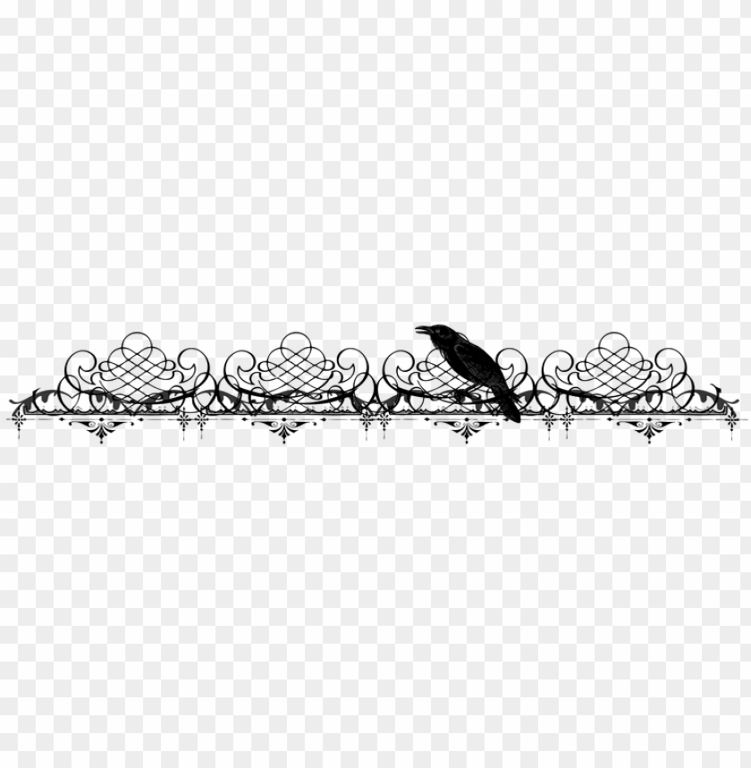 free PNG icture - transparent gothic border PNG image with transparent background PNG images transparent