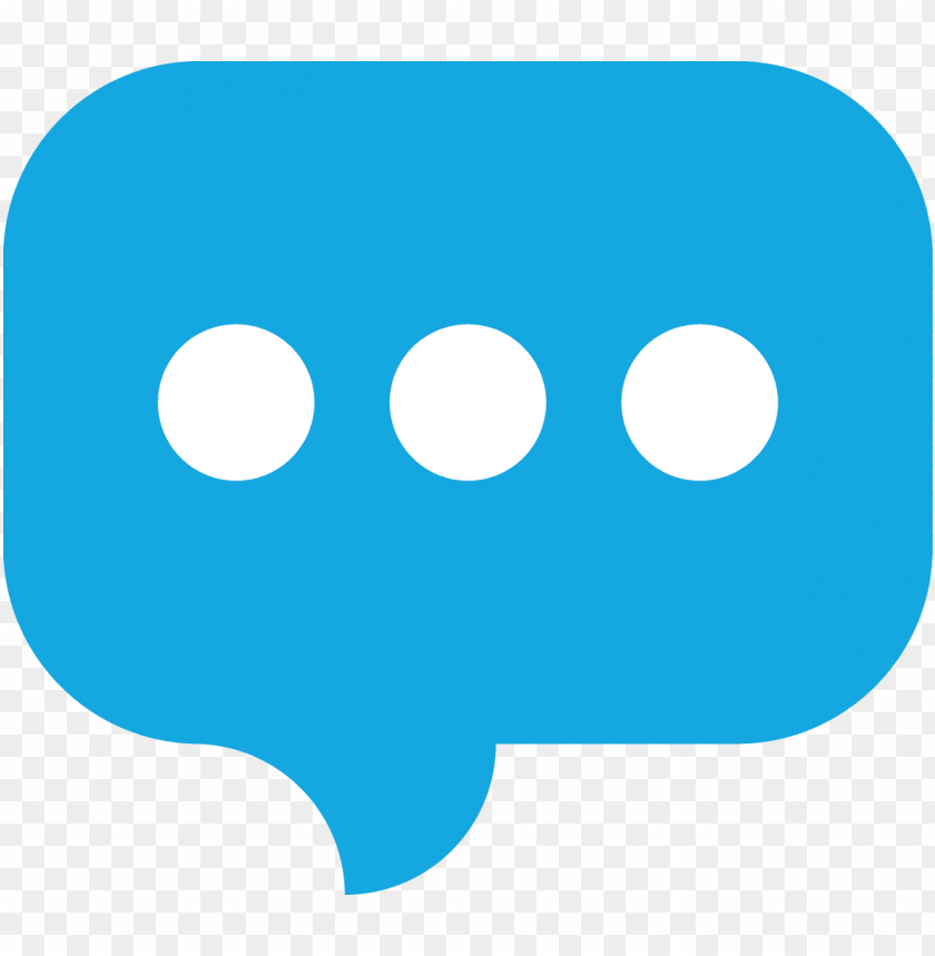 idea base icons speech eps  svg - blue speech bubble icon png - Free PNG Images@toppng.com