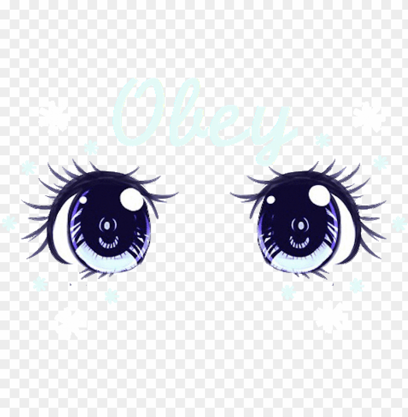 if pretty cute adorable mine eyes anime japan kawaii - cute anime eyes  transparent PNG image with transparent background | TOPpng