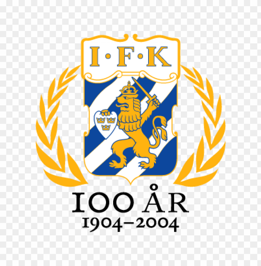  ifk goteborg 100 years vector logo - 470401