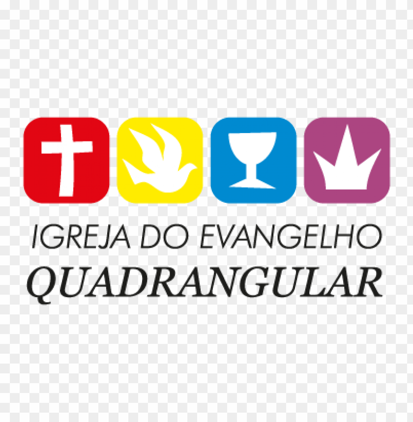  igreja do evangelho quadrangular vector logo - 465564