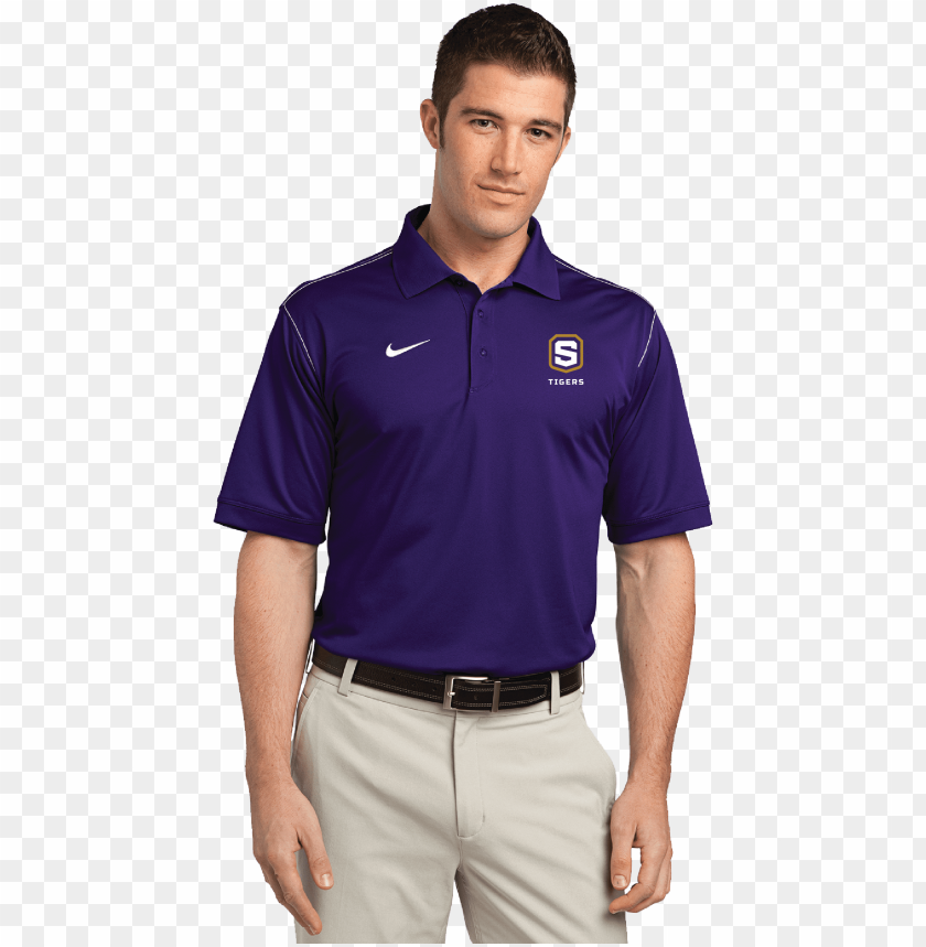 Ike Dri-fit Swoosh Pique Polo - Nike Golf Dri Fit Sport Swoosh Pique Polo PNG Transparent With Clear Background ID 306853