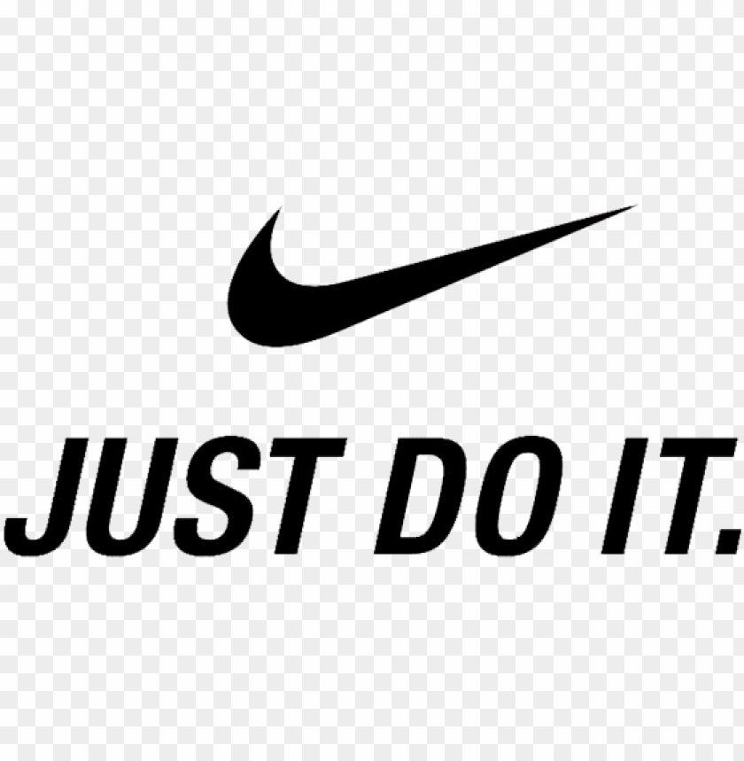 Ike - Just Do It Nike White PNG Image With Transparent Background